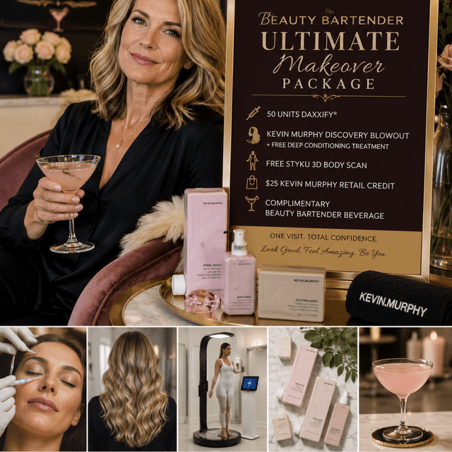 Beauty Bartender Ultimate Makeover at The Beauty Bartender in Hudson Oaks, TX